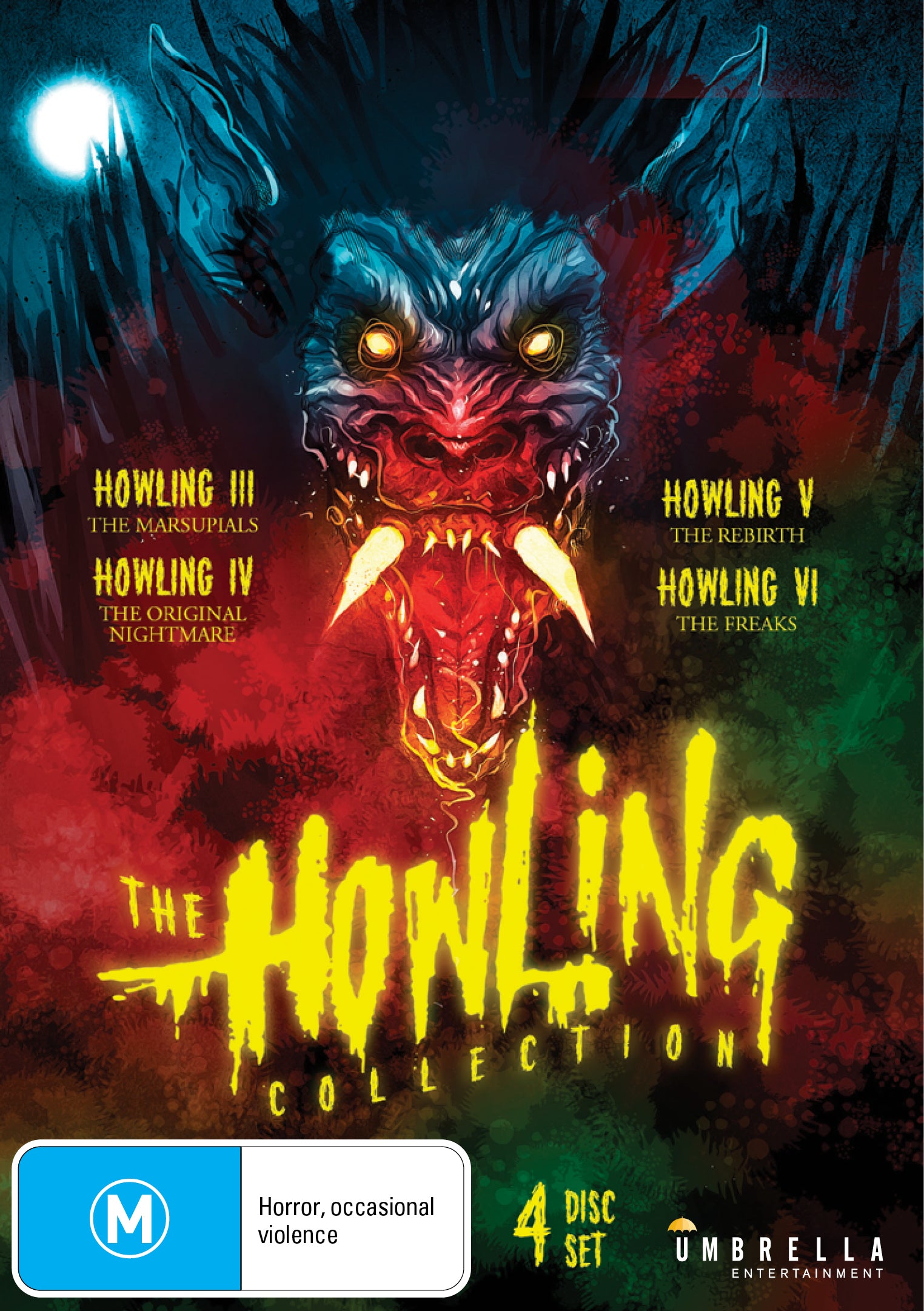 HOWLING COLLECTION, THE (III, IV, V, VI) — Umbrella Entertainment