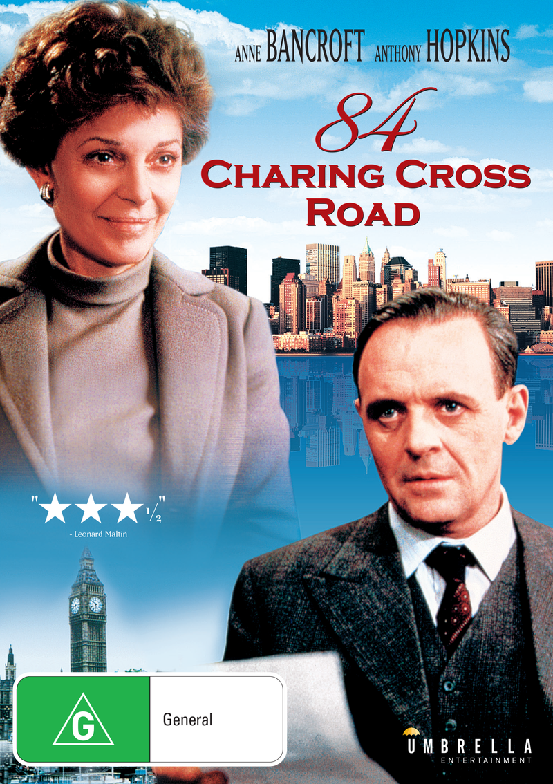 84 Charing Cross Road (1987) DVD