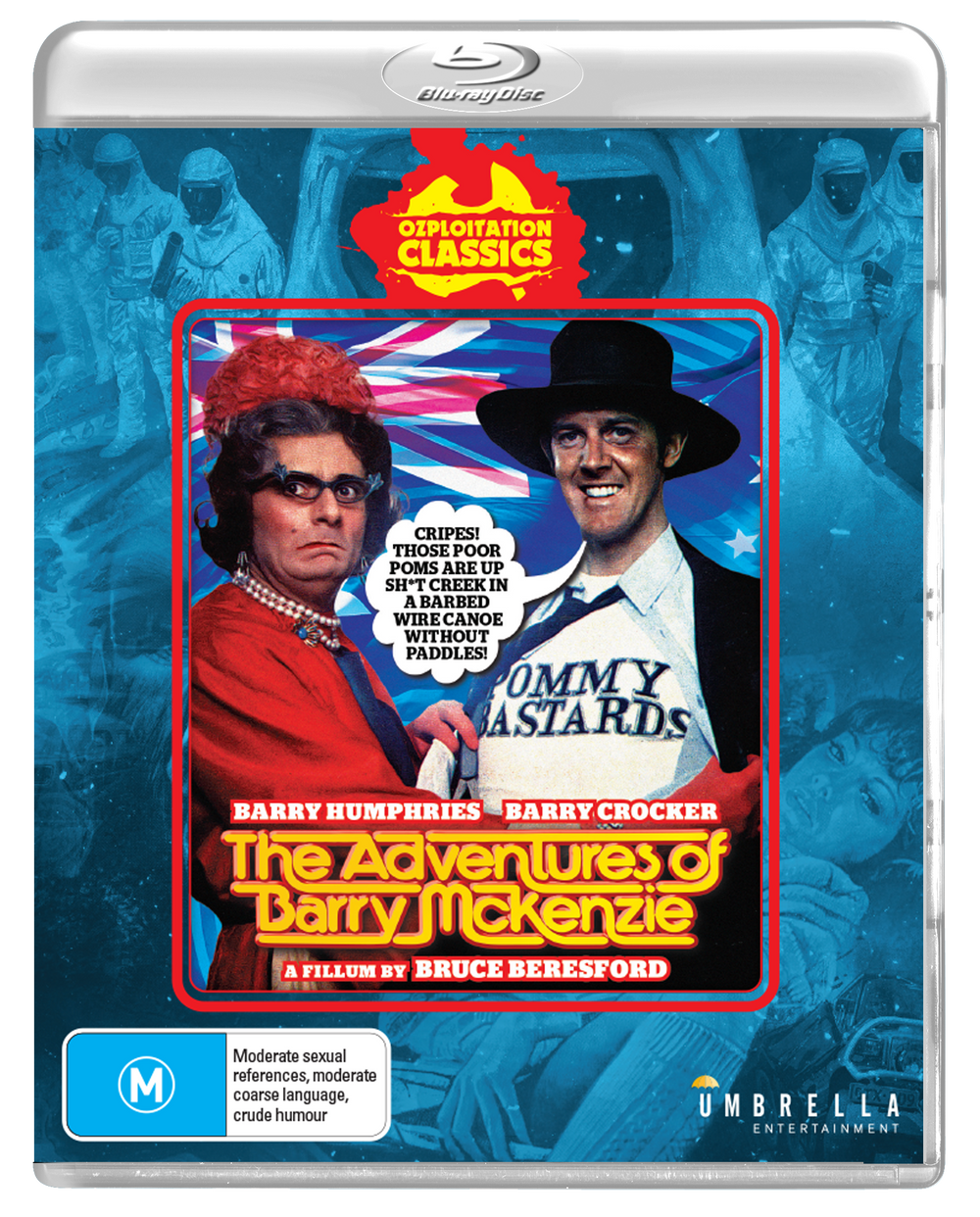 The Adventures Of Barry Mckenzie (1972) (Ozploitation Classics #1) Blu-Ray