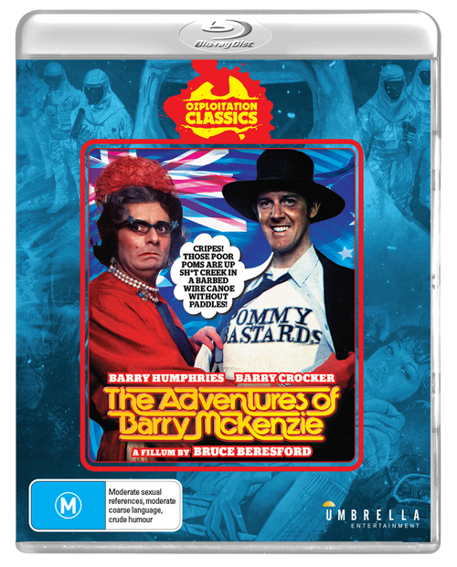 The Adventures Of Barry Mckenzie (1972) (Ozploitation Classics #1) Blu-Ray
