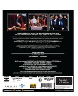 The Cook, The Thief, His Wife And Her Lover (1989) (Beyond Genres #9) Blu-Ray