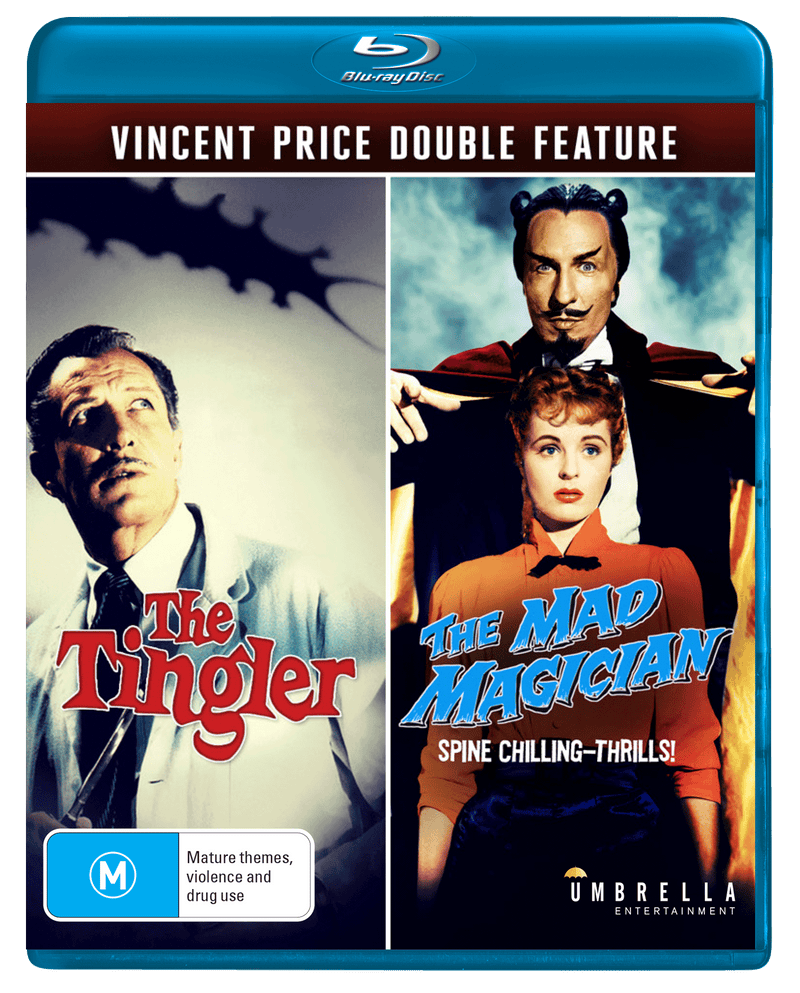 Vincent Price Double: The Mad Magician & The Tingler (Blu-Ray)