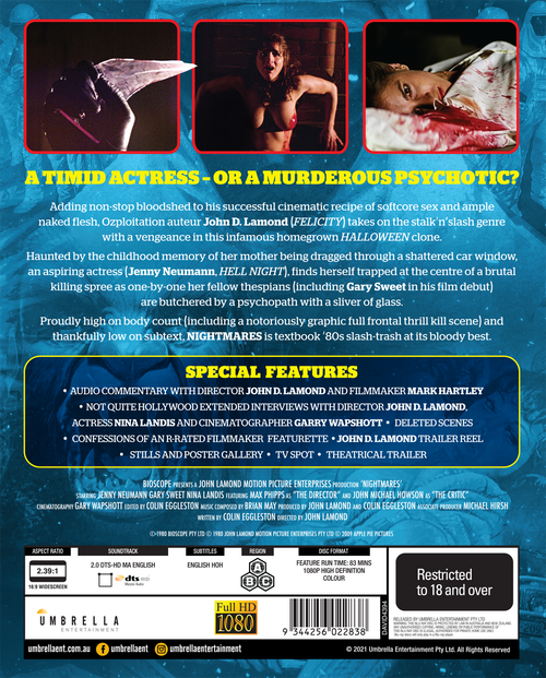 Nightmares (1980) (Ozploitation Classics #6) Blu-Ray