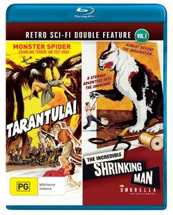 Tarantula (1955) & The Incredible Shrinking Man (1957) (Retro/Sci-Fi Double Feature #1) Blu-Ray