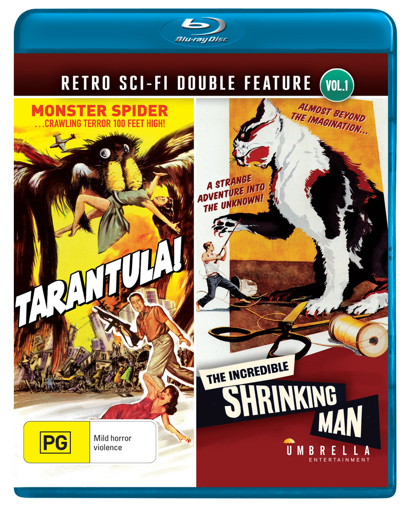 Tarantula (1955) & The Incredible Shrinking Man (1957) (Retro/Sci-Fi Double Feature