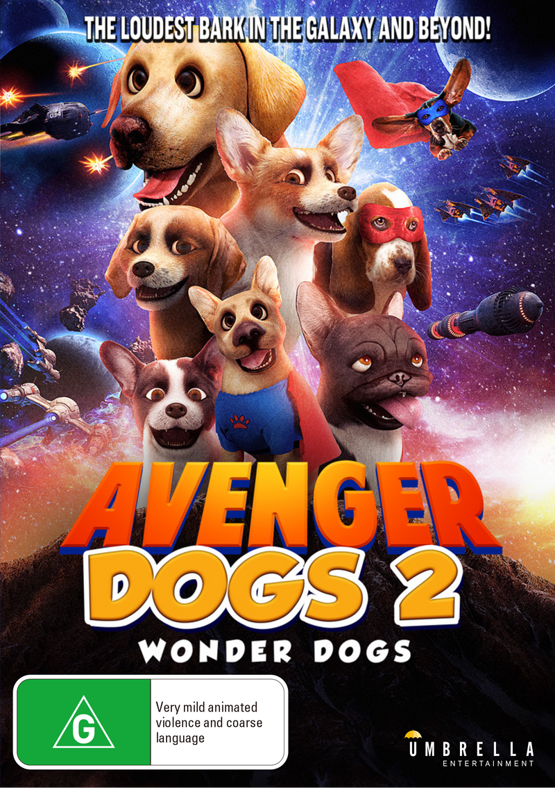 Avenger Dogs 2: Wonder Dogs (2020) DVD