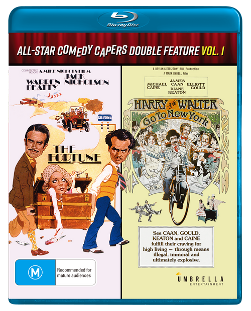 The Fortune (1975) & Harry And Walter Go To New York (1976) (All-Star Comedy Capers Double Feature #1) Blu-Ray