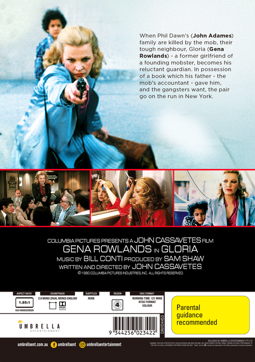 Gloria (1980) DVD