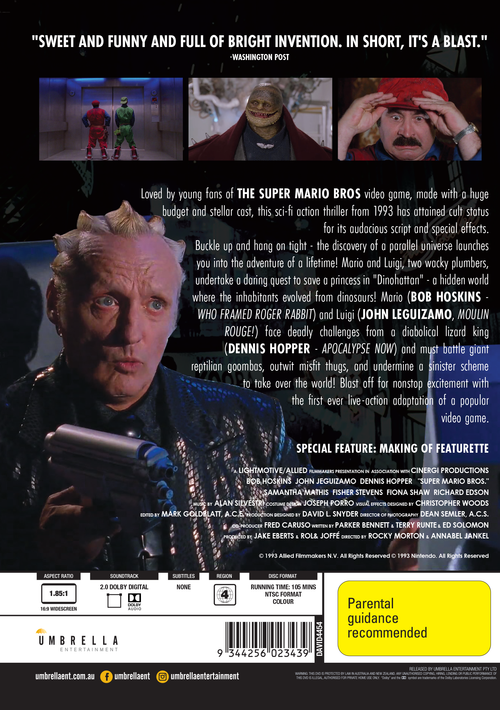 Super Mario Bros. (1993) DVD