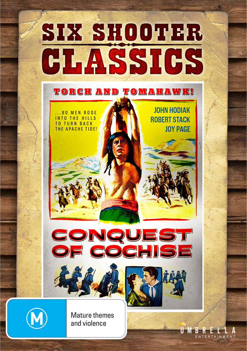 Conquest Of Cochise (1953) (Six Shooter Classics) DVD