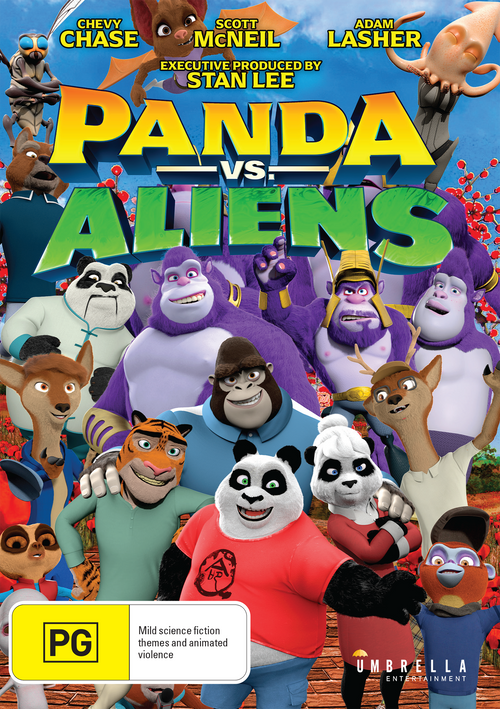 Panda Vs Aliens (2021) DVD