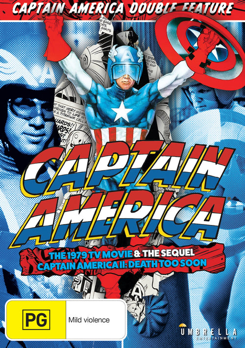 Captain America (1944) & Captain America II: Death Too Soon (1979) (Double Feature) DVD