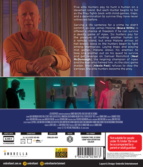 APEX (BLU-RAY)