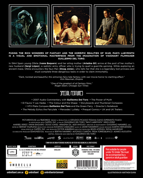 Pan's Labyrinth (2006) (Beyond Genres #15) Blu-Ray