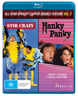 Stir Crazy (1980) & Hanky Panky (1982) (All-Star Comedy Capers Double Feature #2) Blu-Ray