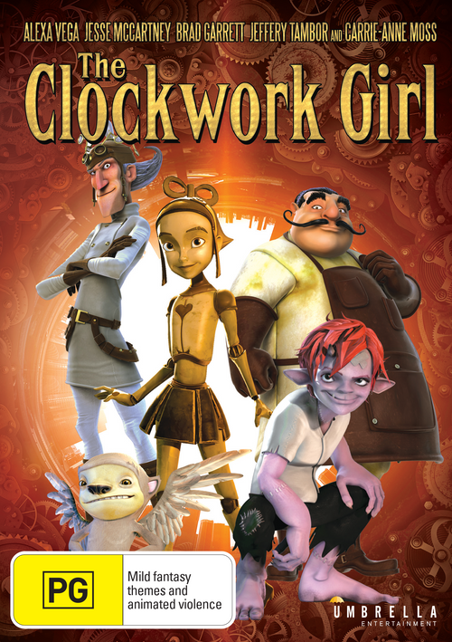 The Clockwork Girl (2014) DVD