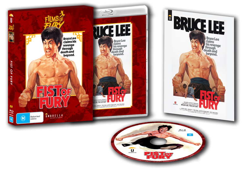Fist Of Fury 1972 Films Of Fury 2 Blu Ray Collector s Postcard