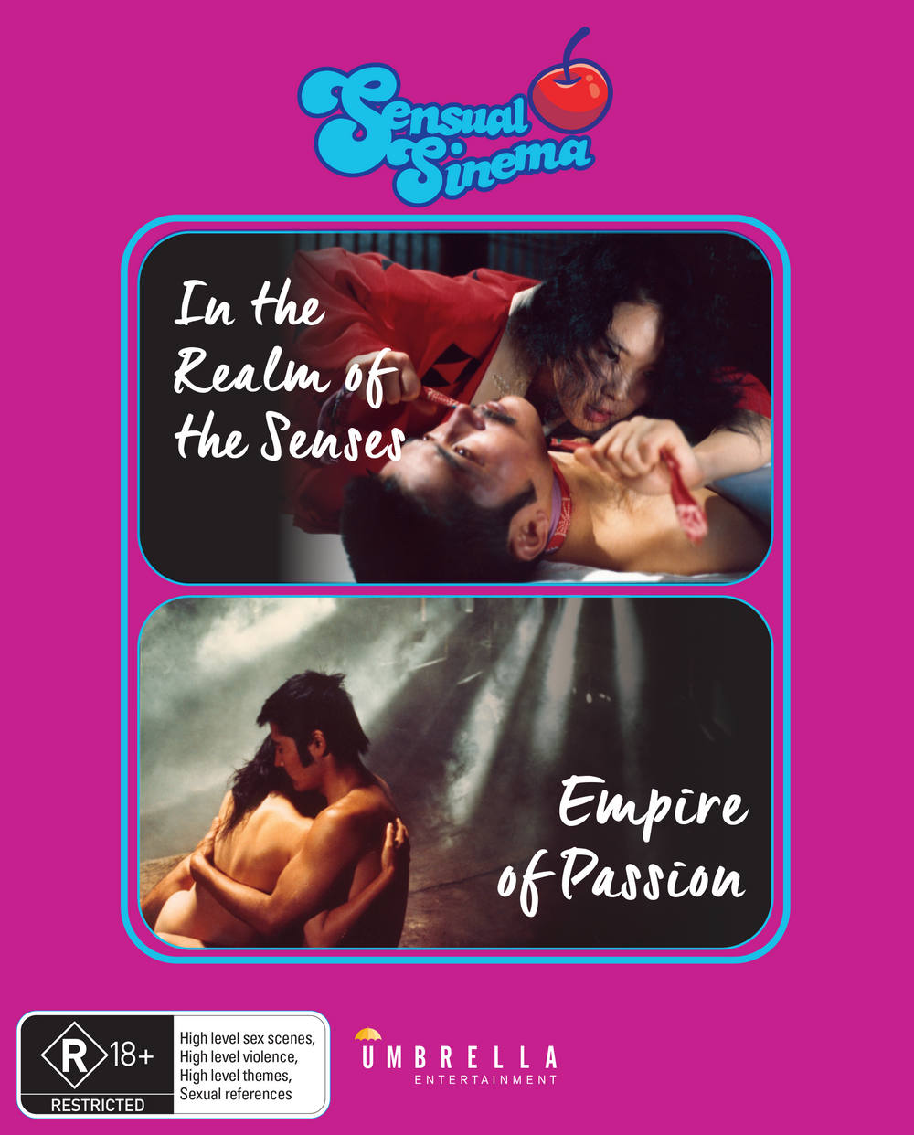 In The Realm Of The Senses (1976) & Empire Of Passion (1978) (Sensual Sinema #3) Blu-Ray