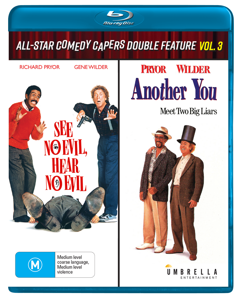 See No Evil, Hear No Evil (1989) & Another You (1991) (All-Star Comedy Capers Double Feature