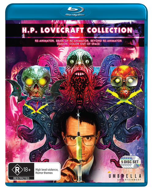 H.P. Lovecraft Collection (1985-2019) Blu-Ray