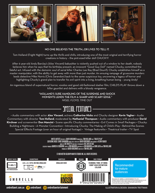 Child's Play (1988) (Beyond Genres #17) Blu-Ray