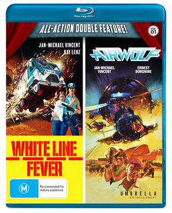 White Line Fever (1975) & Airwolf (1984) (All Action Double Feature #2) Blu-Ray