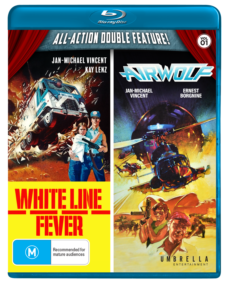 White Line Fever (1975) & Airwolf (1984) (All Action Double Feature