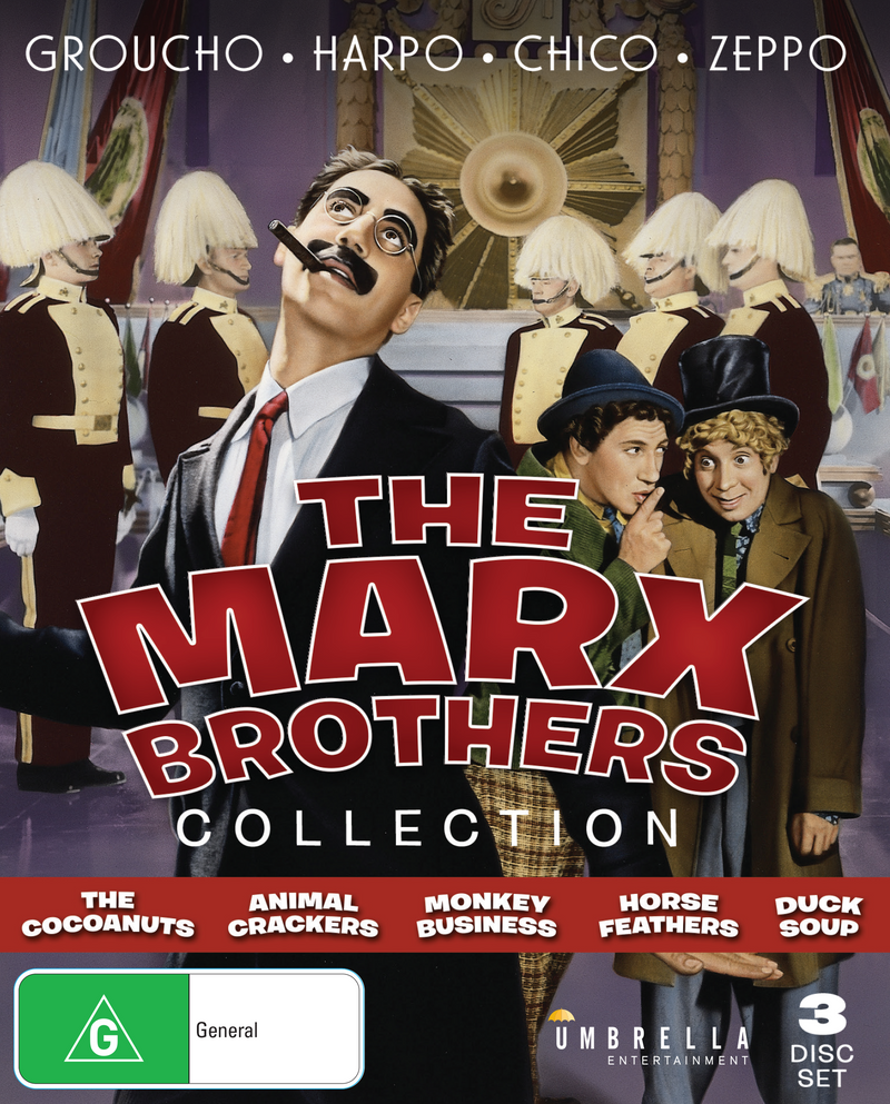 The Marx Brothers Collection (1929-1933) Blu-Ray