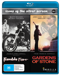 Rumble Fish + Gardens Of Stone (Icons Of The Silver Screen Vol. 4) (Blu-ray) (1983, 1987)
