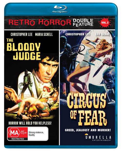 Circus Of Fear + The Bloody Judge (Retro Horror #2) (1966 + 1970)