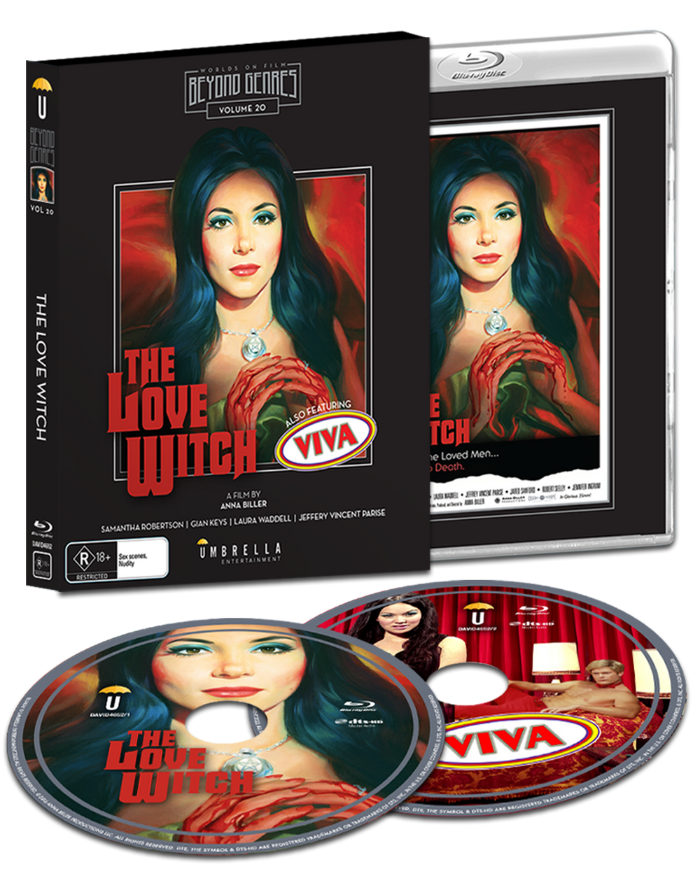 The Love Witch (2017) (Beyond Genres #20) (Blu-Ray)