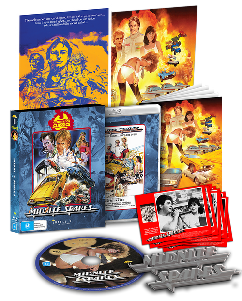 Midnite Spares Collector's Edition (+Car Emblem +Daybill +Comic Book +A3 Poster +Lobby Cards) (1983)