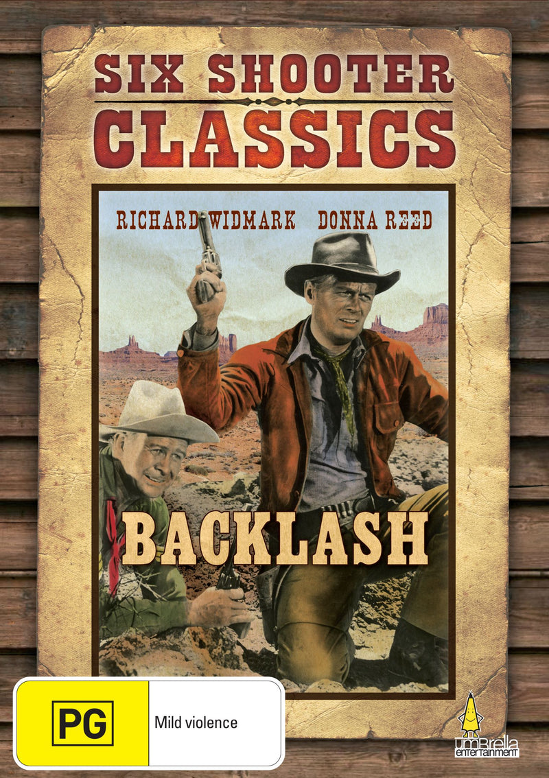 Backlash (1956) (Six Shooter Classics) DVD