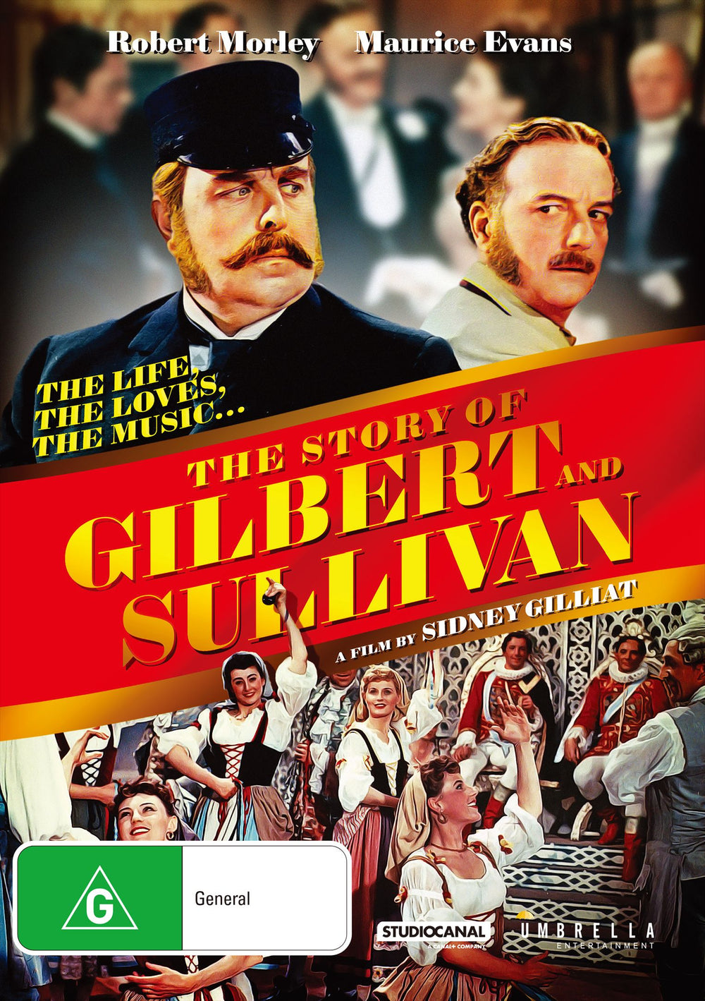 The Story Of Gilbert And Sullivan (1953) DVD