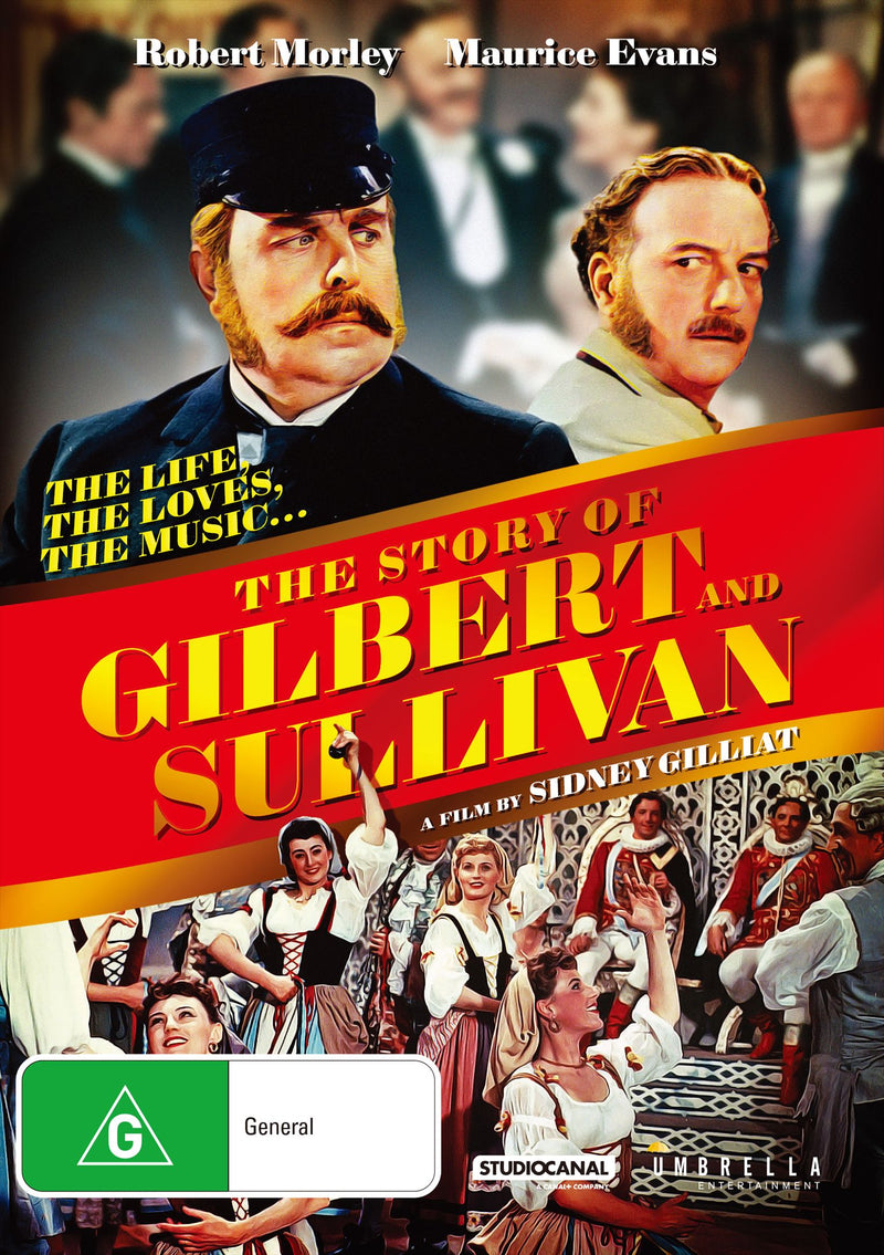 The Story Of Gilbert And Sullivan (1953) DVD