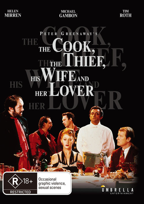 COOK, THE THIEF, HIS WIFE AND HER LOVER, THE