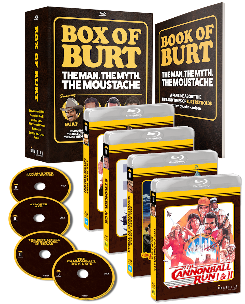 Box Of Burt: Burt Reynolds Collection (5 movies 1981 + 1982 + 1983 + 1984)