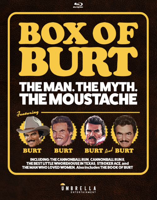 Box Of Burt: Burt Reynolds Collection (5 movies 1981 + 1982 + 1983 + 1984)