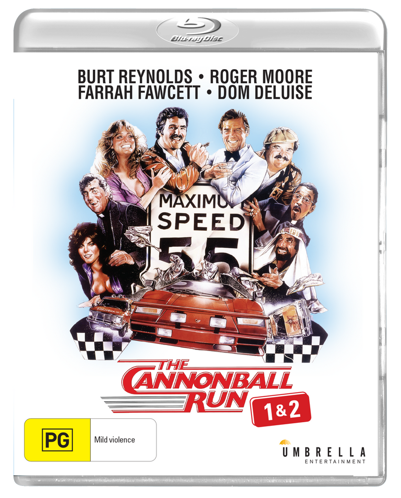 Cannonball Run 1 + 2 (Blu-Ray) (1981 + 1984)