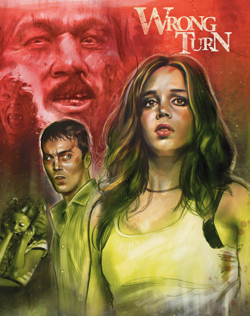 Wrong Turn Collector's Edition (Blu-Ray +35mm Film +O-Ring +Poster +Lobby Cards) (2003)