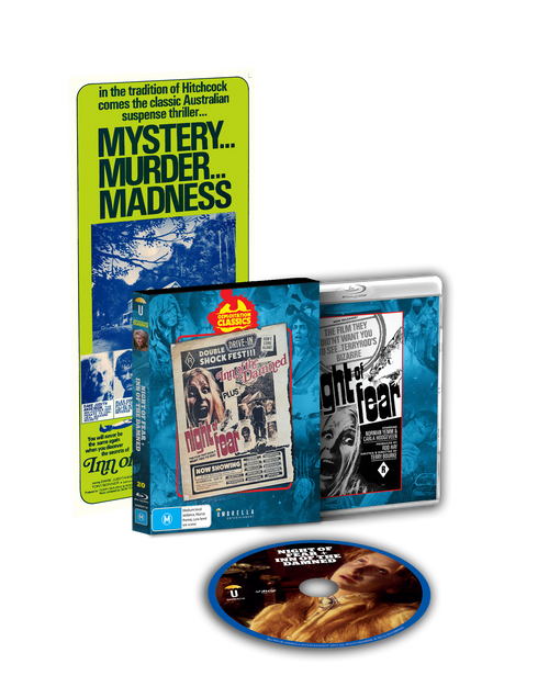 Night Of Fear + Inn Of The Damned (Ozploitation #20) (Blu-Ray +Daybill) (1973 + 1975)
