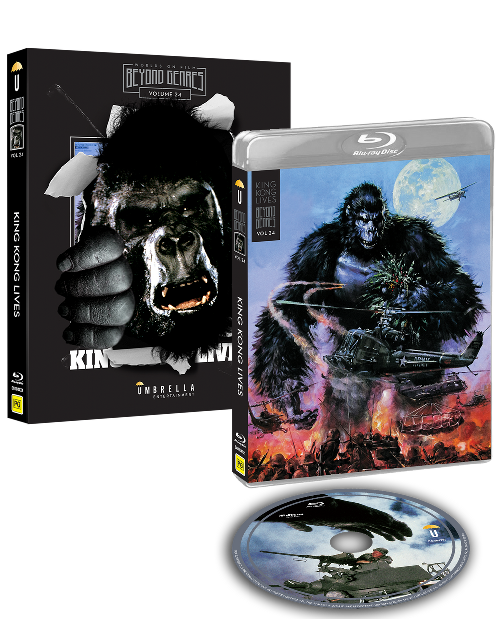 King Kong Lives (Beyond Genres #24) (Blu-Ray) (1986)