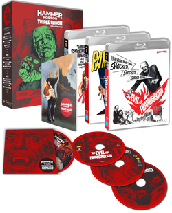 Hammer Horror Vol. 1: The Evil Of Frankenstein + Paranoiac! + Nightmare (1963 + 1964)