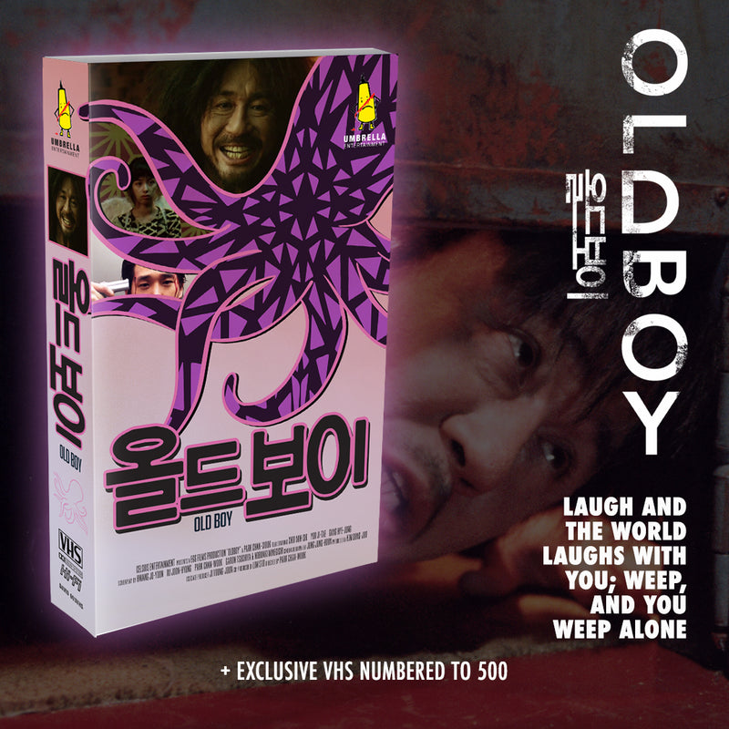 Oldboy Collector's Edition (Blu-Ray +VHS +Poster +Lobby Cards) (2003)