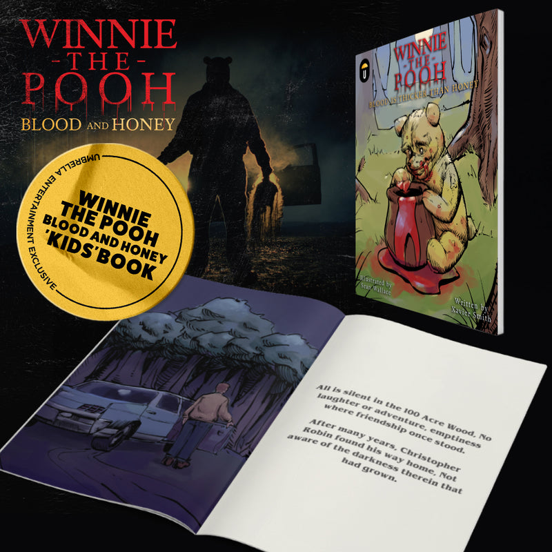 Winnie The Pooh: Blood And Honey Collector's Edition (Blu-Ray +Book +Artcards +Slipcase +Poster) (2023)