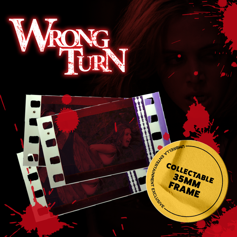 Wrong Turn Collector's Edition (Blu-Ray +35mm Film +O-Ring +Poster +Lobby Cards) (2003)