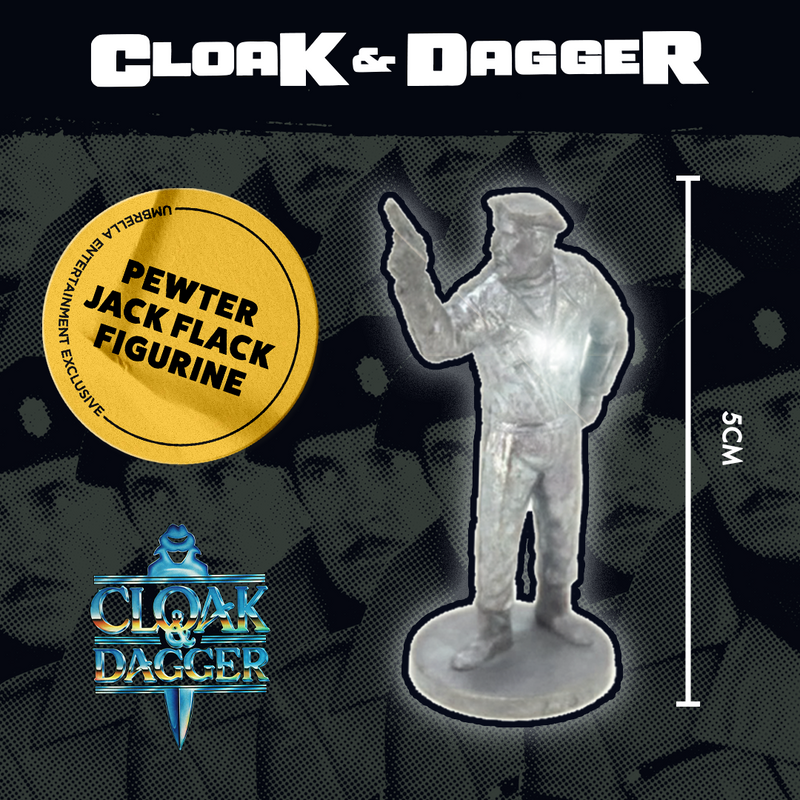 Cloak & Dagger Collector's Edition (+Pewter Figure +3D Poster +Lobby Cards) (1984)