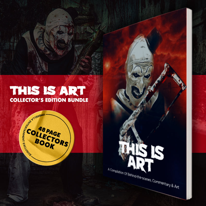 THIS IS ART Blu-Ray Boxset (All Hallow's Eve, Terrifier, Terrifier 2 +Exclusive Slipcase +Book +Artcards) (2022)