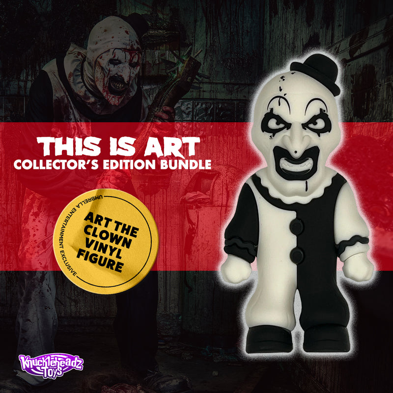 THIS IS ART Collector's Edition (All Hallow's Eve, Terrifier, Terrifier 2 +Toy +VHS +Book +Artcards +Stickers +Poster +Sunglasses) (2022)