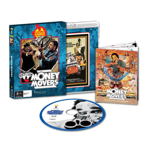 Money Movers (Ozploitation Classics #17) (Blu-Ray + Comic) (1978)